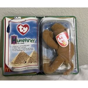 VTG Ty Beanie Baby -‎ Humphrey the Camel - c. 2000
